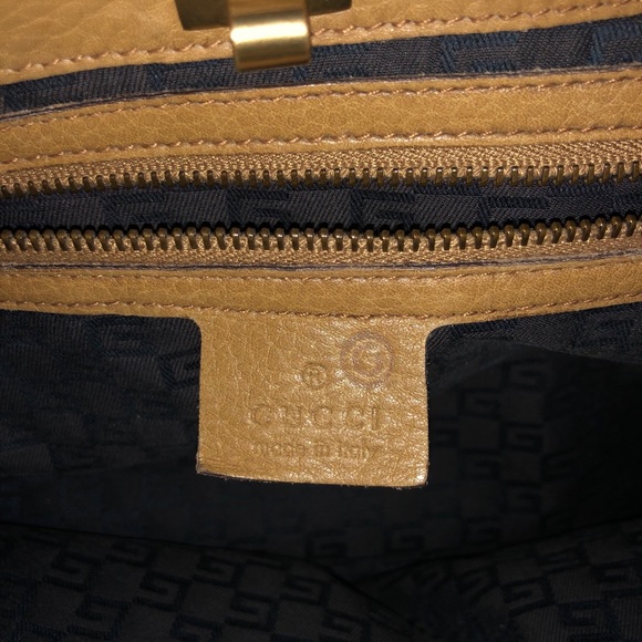 Women’s Gucci vintage leather Hobo/Tote bag - Picture 12 of 16